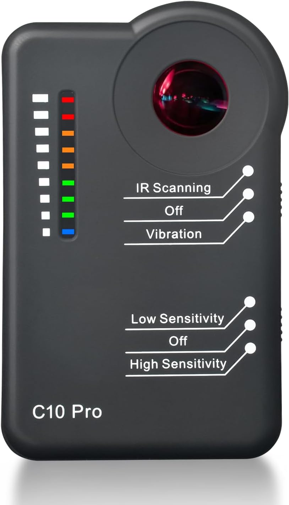 Upgraded Camera Detector Professional Bug RF Detector Hidden Camera Finder anti