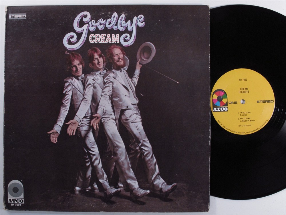 CREAM Goodbye ATCO LP gatefold f