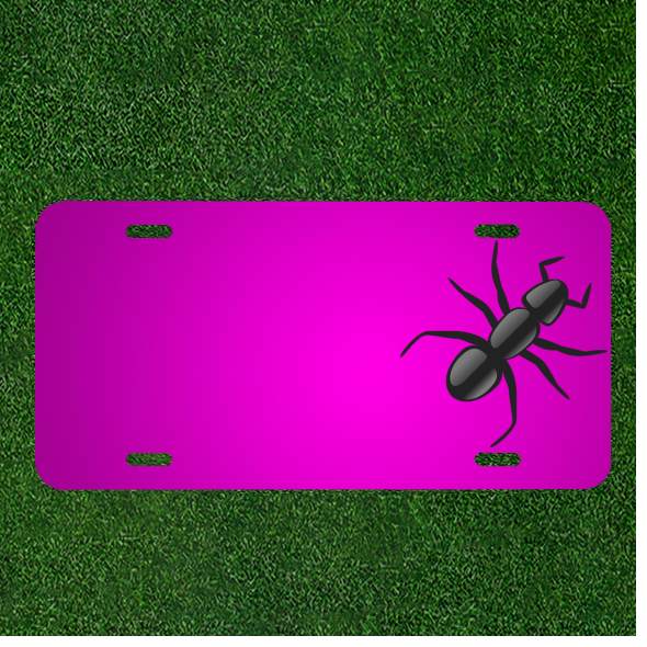 Custom Ant Insect Segmented Personalized Car License Plate Add Names