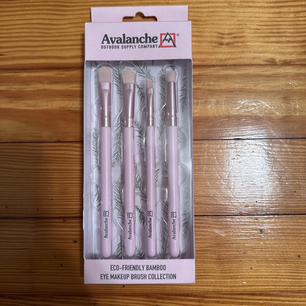 Avalanche Eco-Friendly Eyeshadow Brush Set