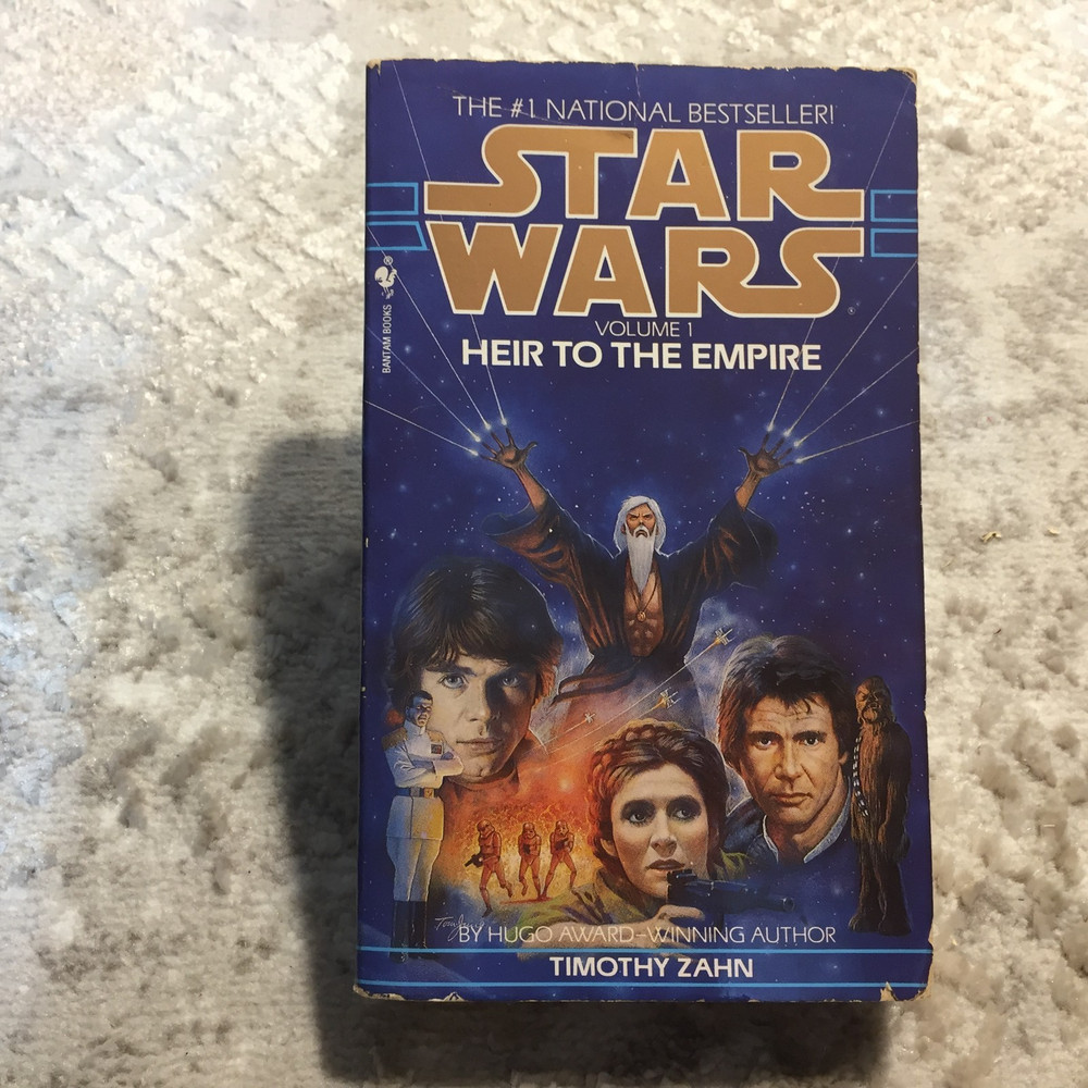 Star Wars Heir To The Empire Timothy Zahn 1992 Bantam Books Post Imperial Power