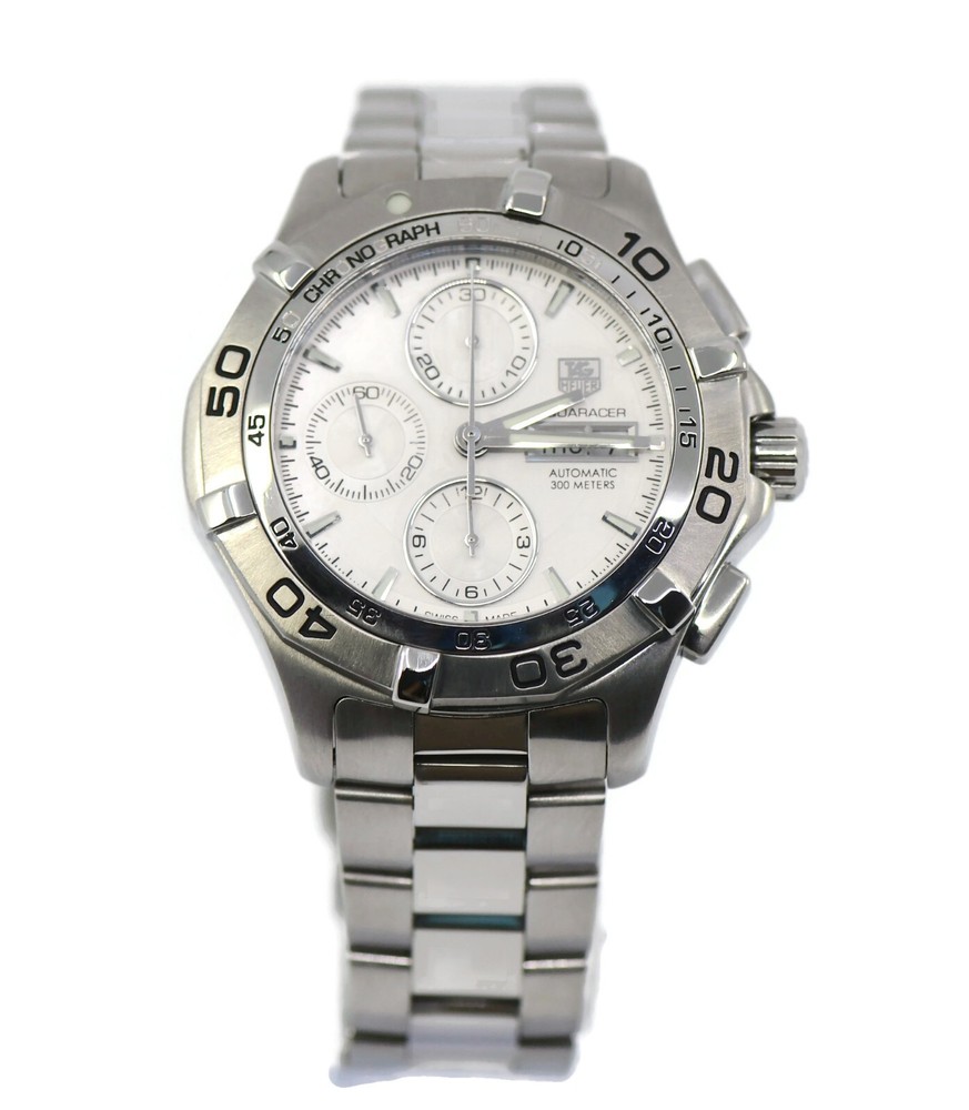 Tag Heuer Aquaracer Chronograph Stainless Steel Men's Watch CAF2011