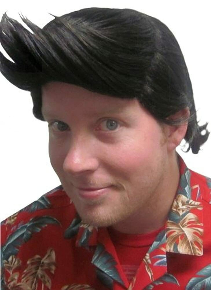 Ace Ventura Pet Detective Jim Carrey Costume Wig Black Comedy Halloween Cosplay