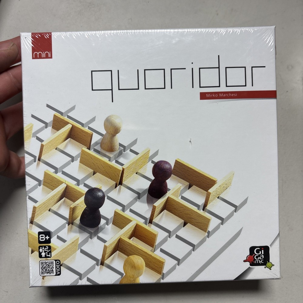 NEW Quoridor Abstract Strategy Game by Gigamic Mirko Marchesi Design SEALED