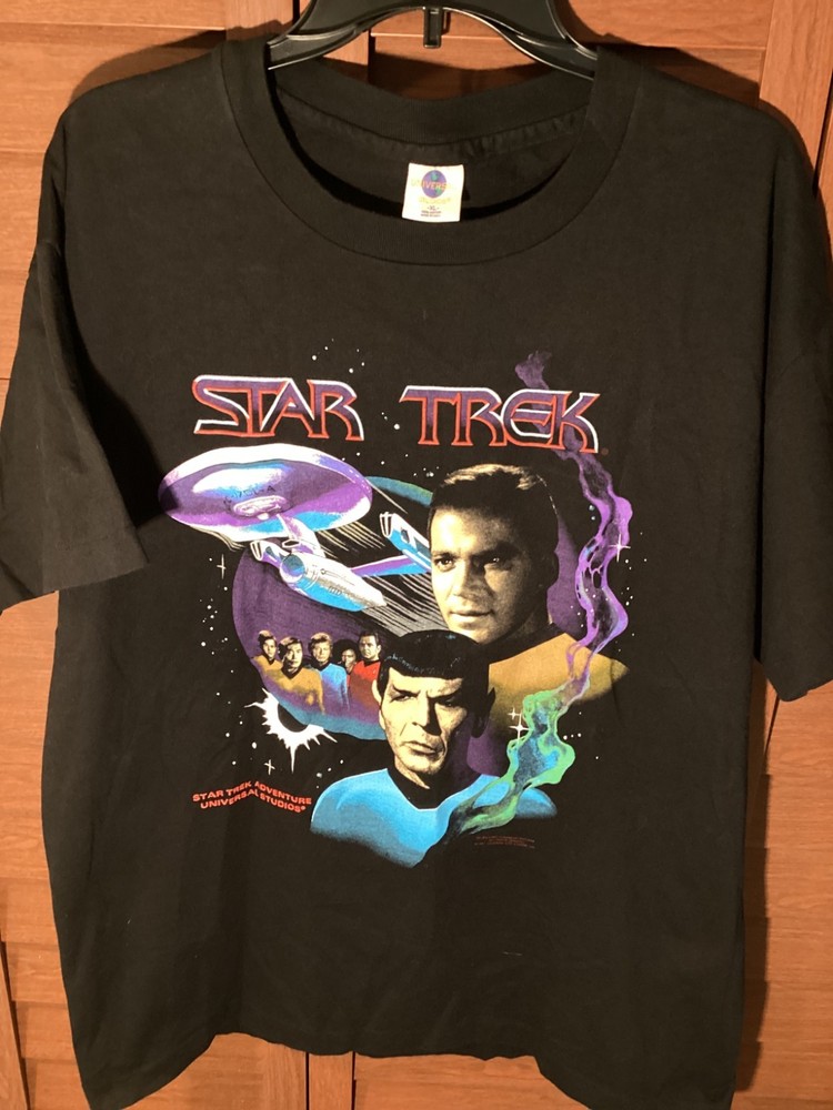 1991 Star Trek Adventures Vintage T Shirt Size XL