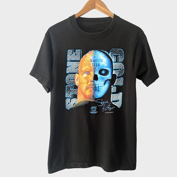 Rare Stone Cold Steve Austin T-shirt Sleeve All Size S to 5XL BA183 FREE SHIPPIN