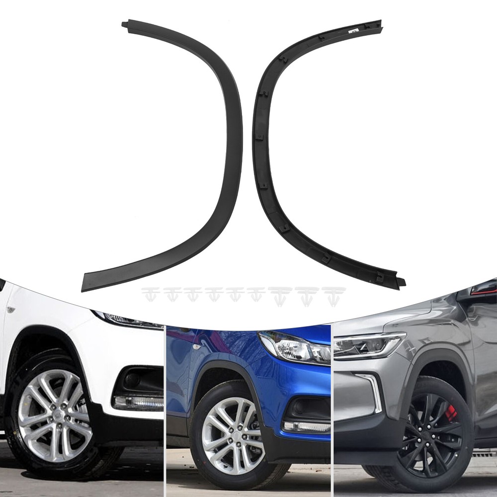 Front Wheel Housing Molding Trim Set Right & Left Side For 17-20 Chevy Trax 2pcs