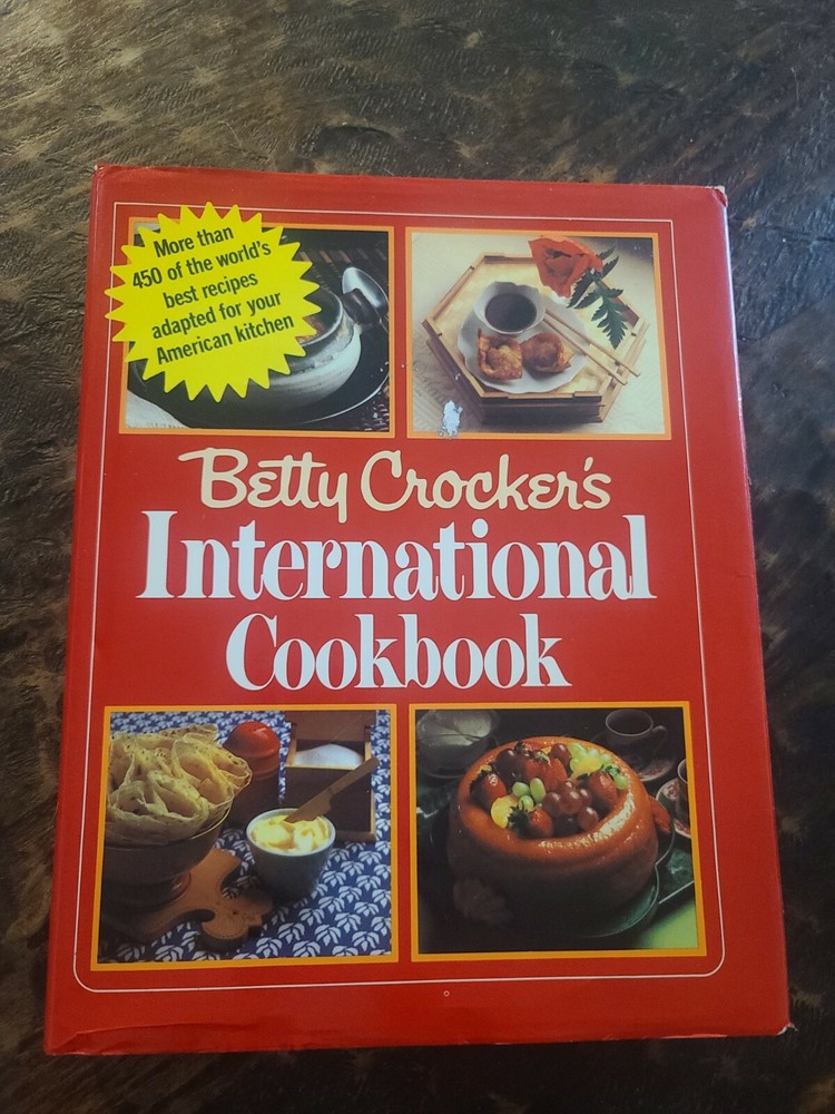 Betty Crocker 1980 International Cookbook with Dust Jacket