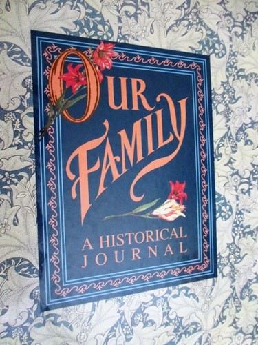 Our Family: A Historical Journal by Unknown, Good Book