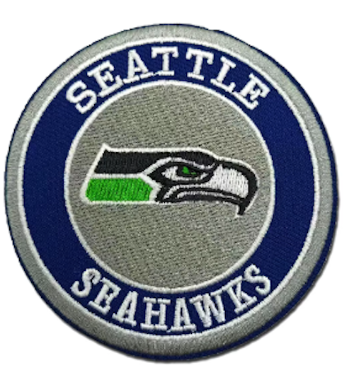 SEATTLE SEAHAWKS - NFL -  NATIONAL FOOTBALL LEAGUE - Embroidered Iron On Patch