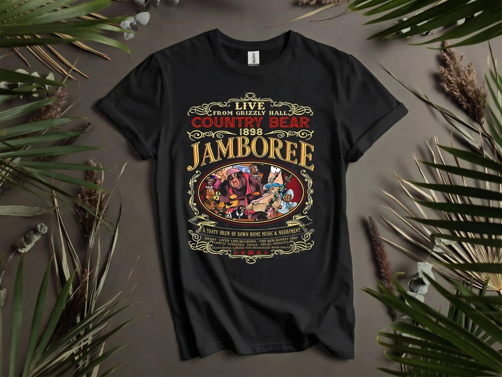 Disney Country Bear Jamboree Group T Shirt Men Women Unisex