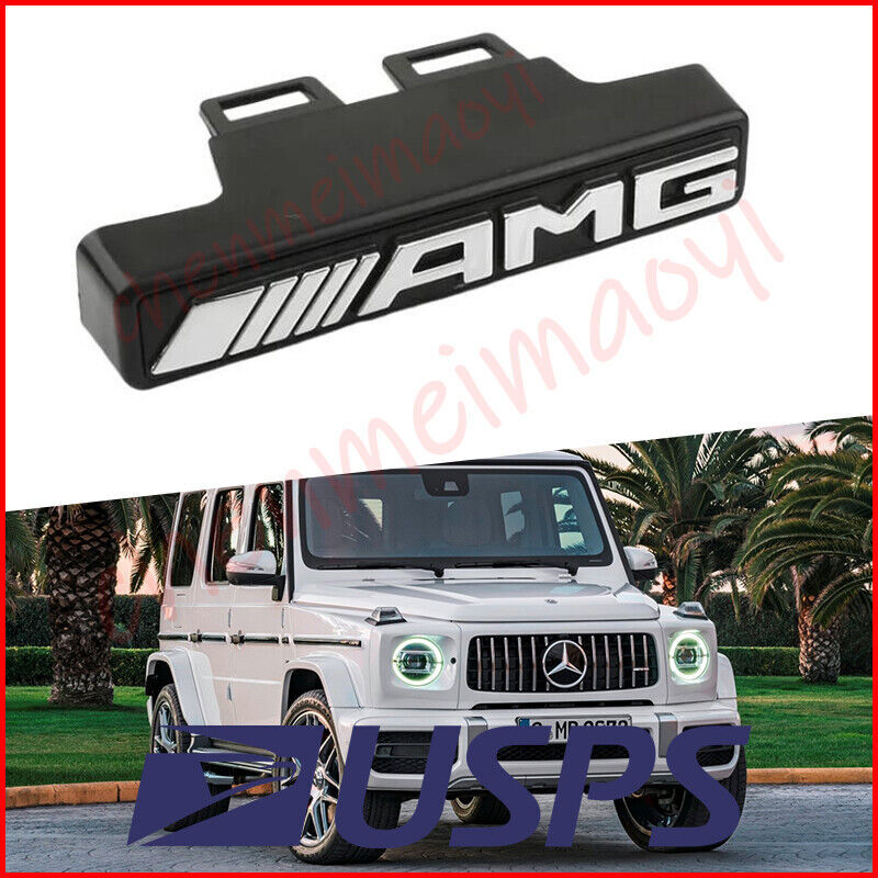 NEW Genuine Front Grille AMG Emblem Badge For Mercedes-Benz 2019+ G63