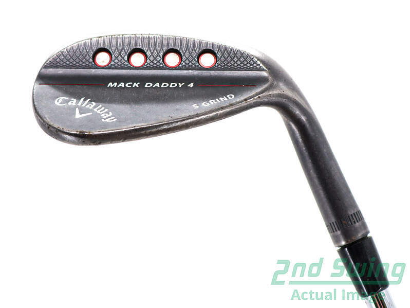 Callaway Mack Daddy 4 Black 54° Sand Wedge Steel Flex Right Hand 35.75in