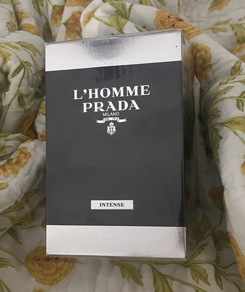 PRADA L'Homme Intense Eau de Parfum Spray, Regular Size 3.4 fl oz