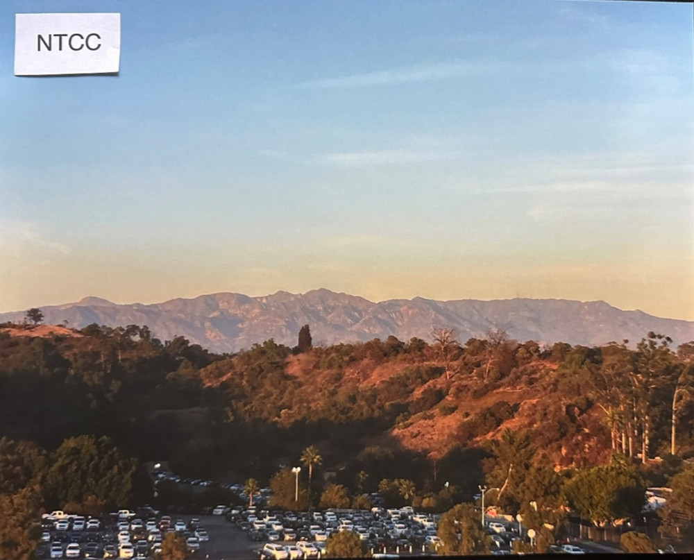 San Gabriel Mountains from Dodger Stadium - Los Angeles, Ca. 8