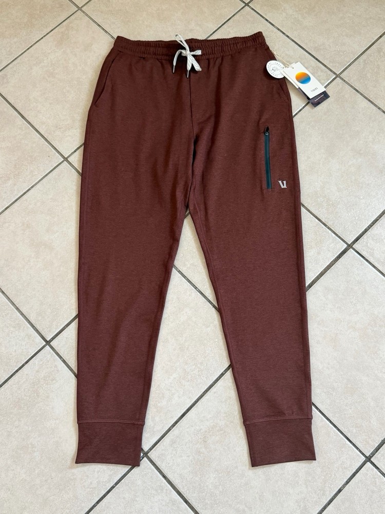 Vuori Sunday Performance Jogger 28”Burnt Sienna Size Small