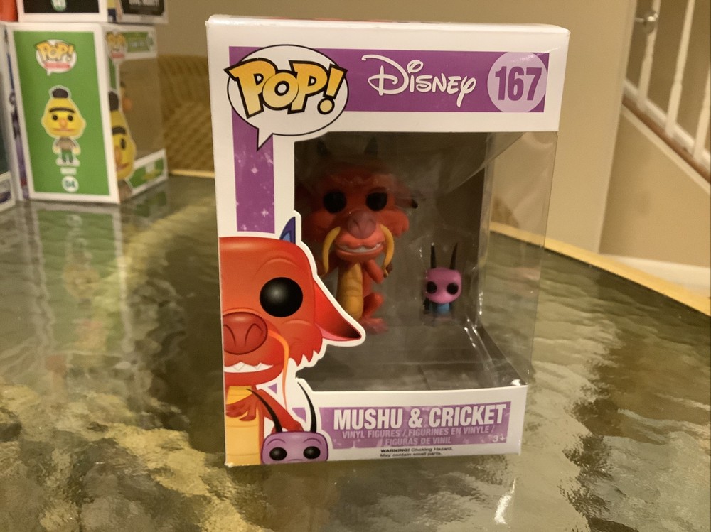 POP! Mushu and Cricket Vinyl Figure
