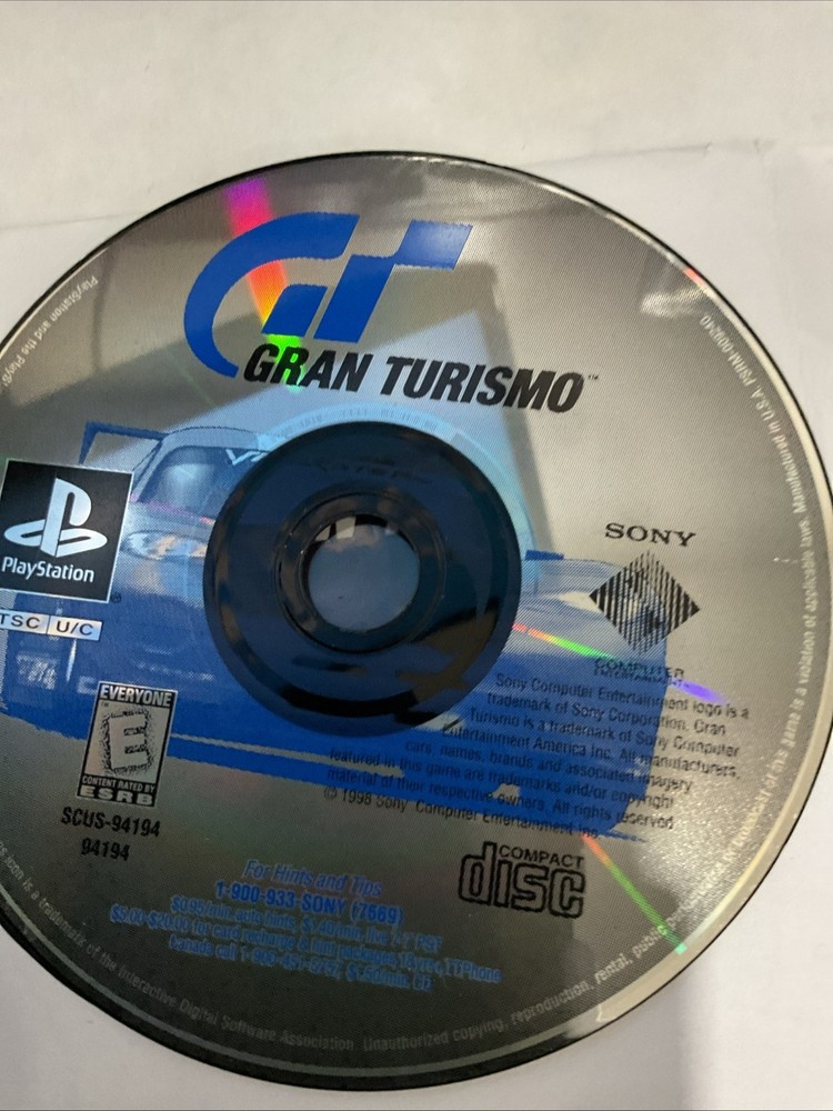 Gran Turismo - Sony PlayStation 1