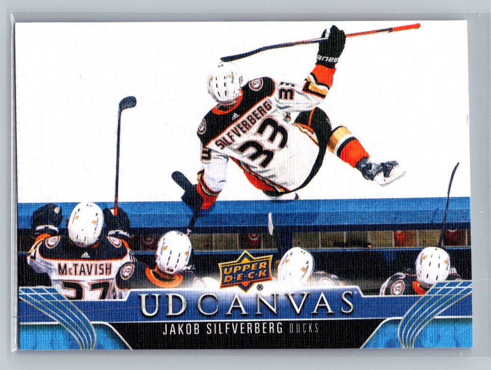 2023-24 Upper Deck UD Canvas Jakob Silfverberg Hockey Card #C2