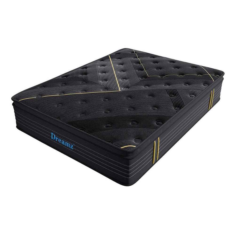 NNEIDS Dreamz Bamboo Euro Top Spring Mattress Double Bed