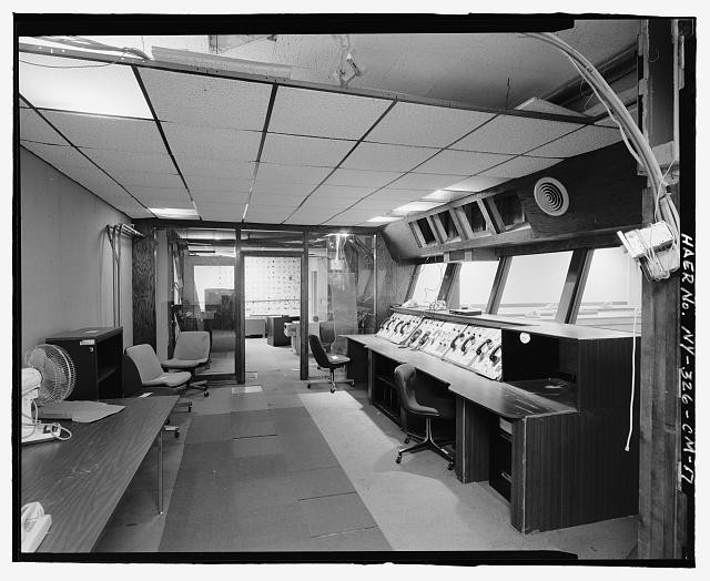 INTERIOR OF SECOND FLOOR OPERATIONS ROOM. VIEW TO EAST. - Plattsburgh Air Force