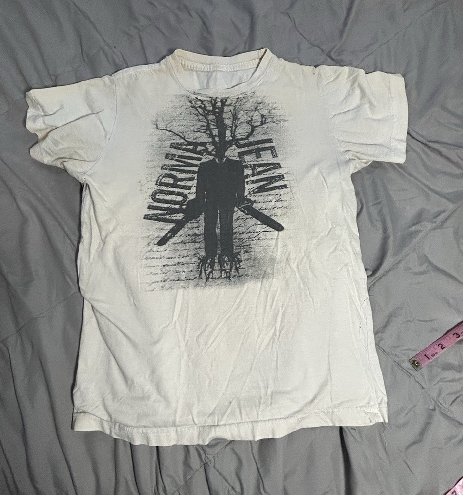 Vintage Norma Jean Band small white t shirt crew neck