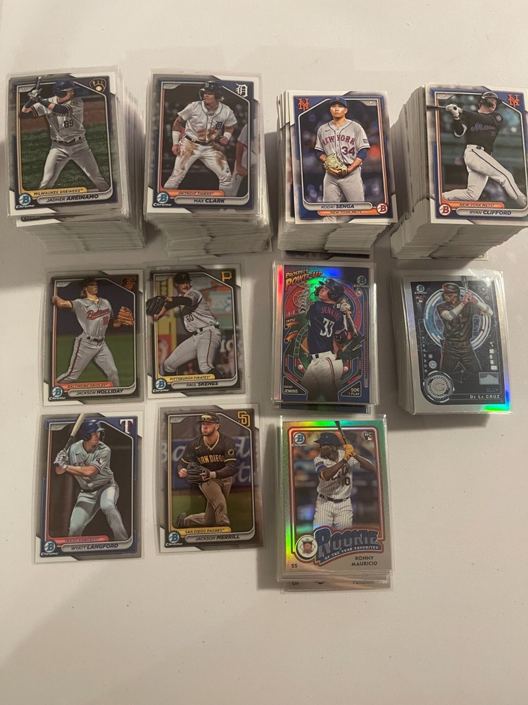 2024 Bowman Chrome Baseball Complete Set(s) Prospects, Chrome, Vets, AI, ROY, PU