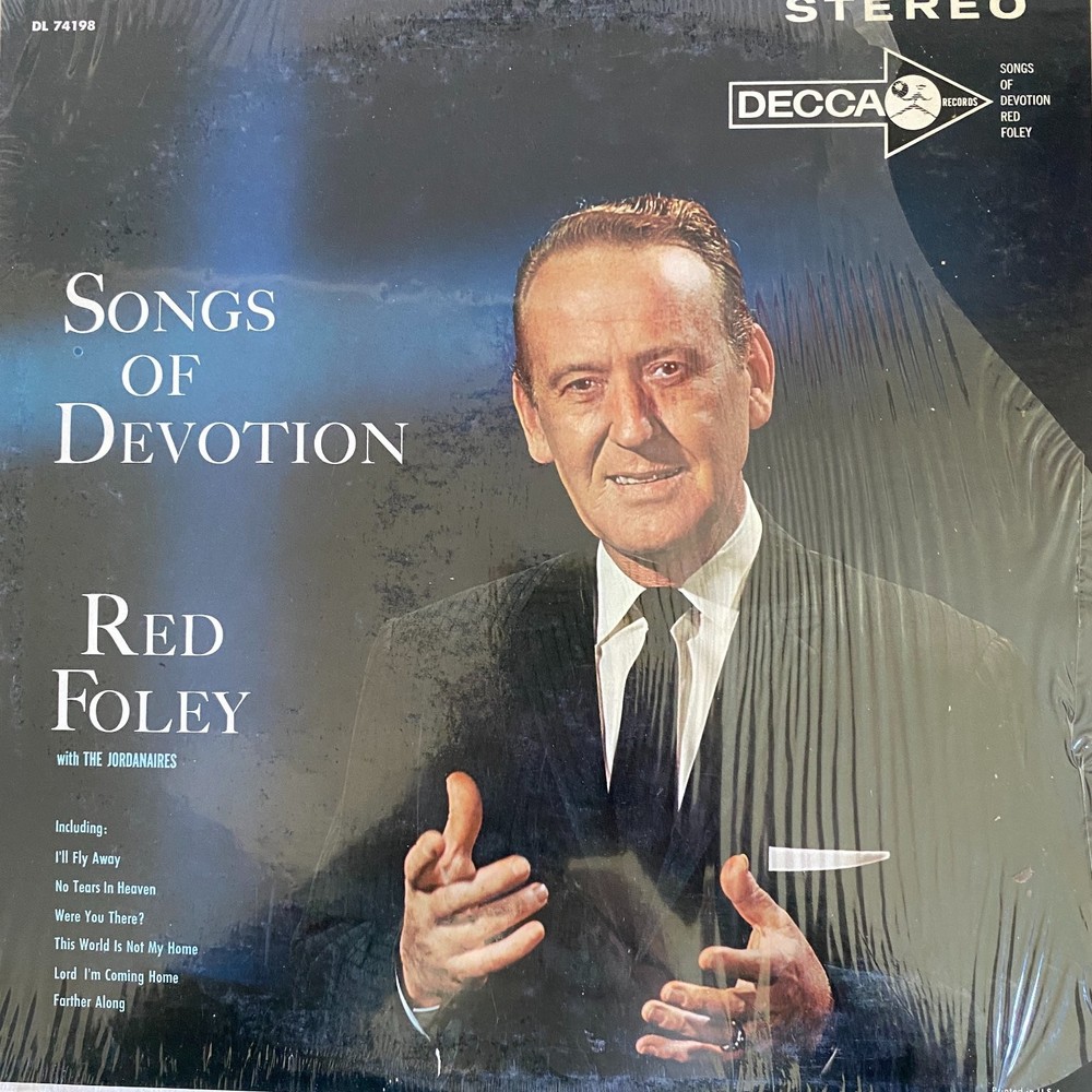 Red Foley - Songs of Devotion LP Record 1962 Decca Stereo Country Gospel 33 RPM