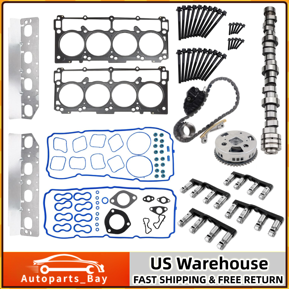 SUSUCAR MDS Lifters Camshaft Kit for 2009-2019 Dodge Ram 1500 5.7L V8 HEMI