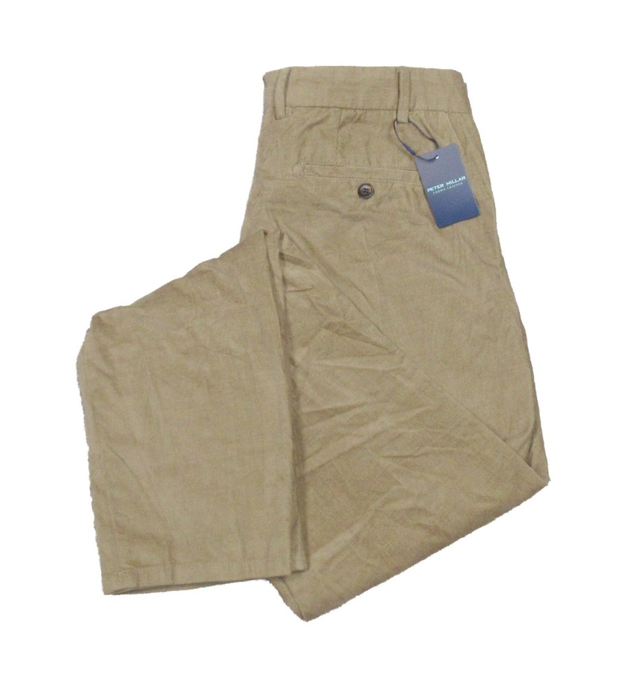 Peter Millar Gale Toffee Crown Crafted Tailored Fit Colt Corduroy Pant $295 (35)