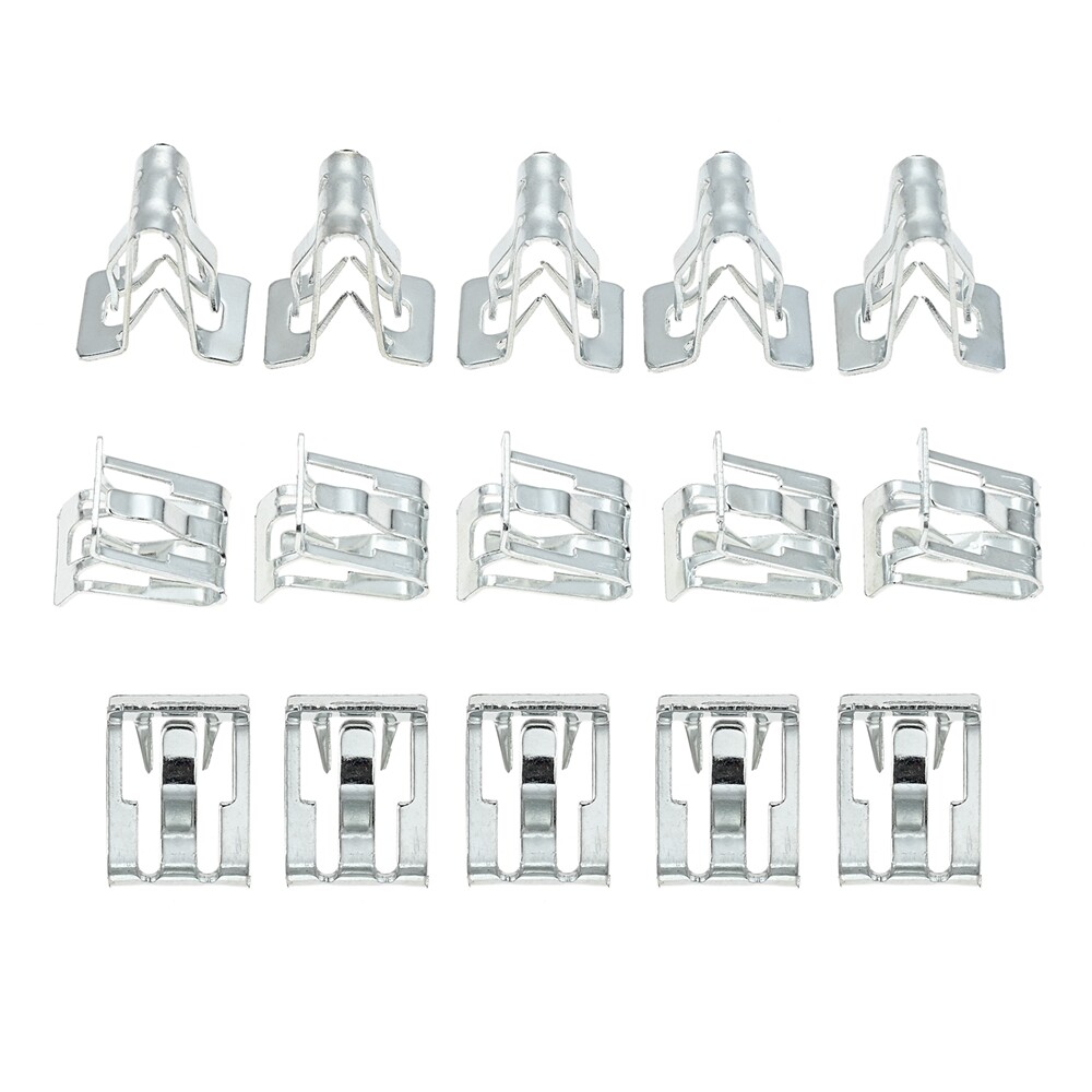 15pcs Universal Car Trim Fastener Clips for Interior Panel Repair