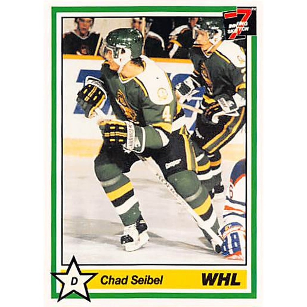 1990-91 7th Inning Sketch WHL #280 Chad Seibel