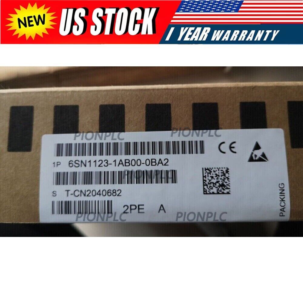 New Siemens  6SN1 123-1AB00-0BA2 6SN1123-1AB00-0BA2 SIMODRIVE 611 POWER MODULE