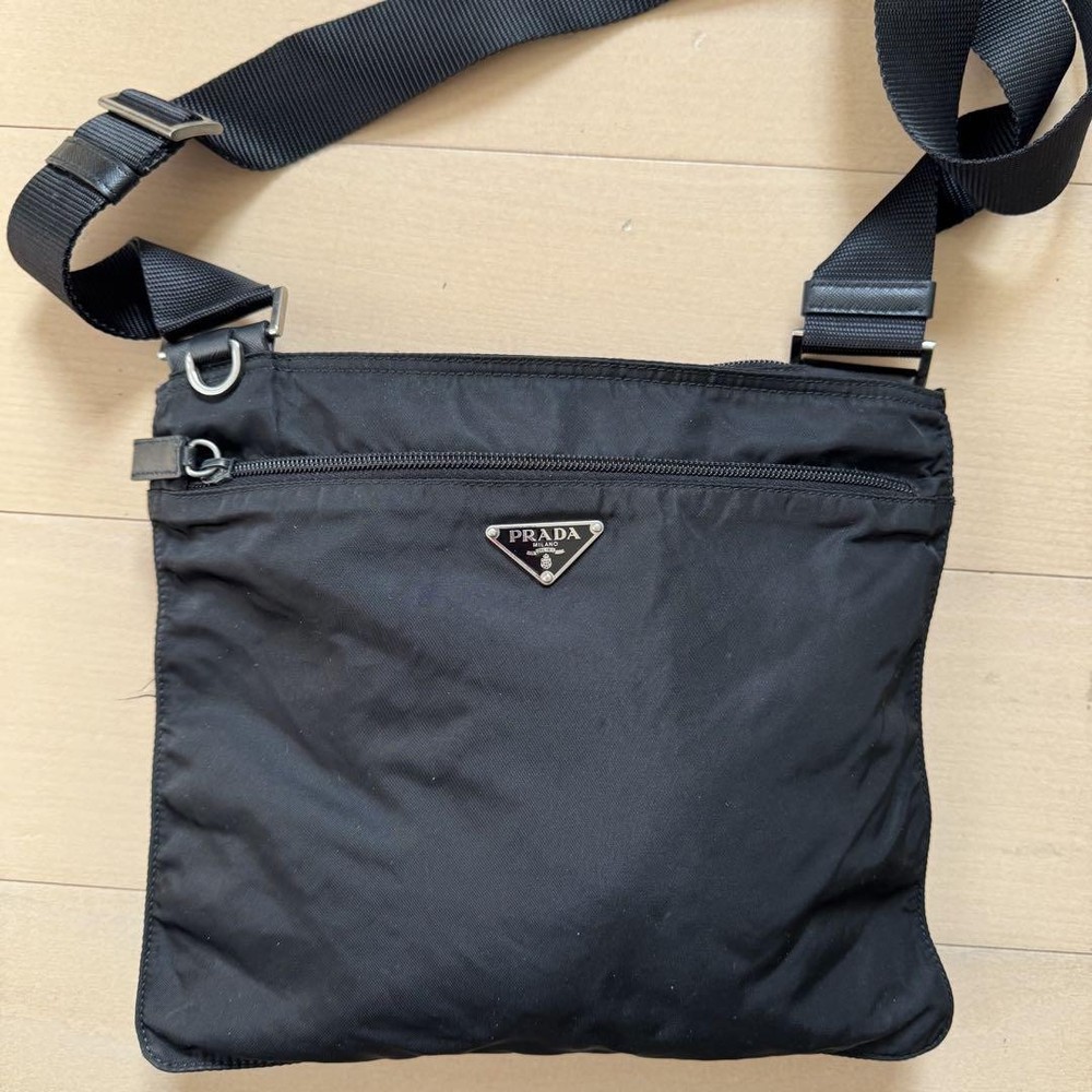 PRADA nylon shoulder bag sacoche crossbody From Japan