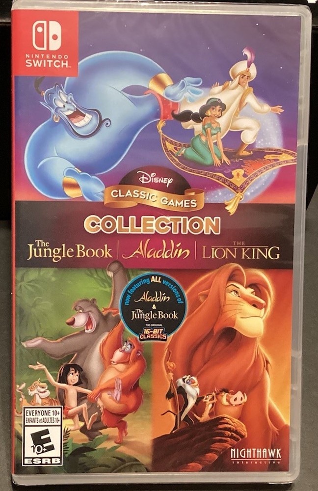 Disney Classic Games Collection - Nintendo Switch -Brand New - SEALED