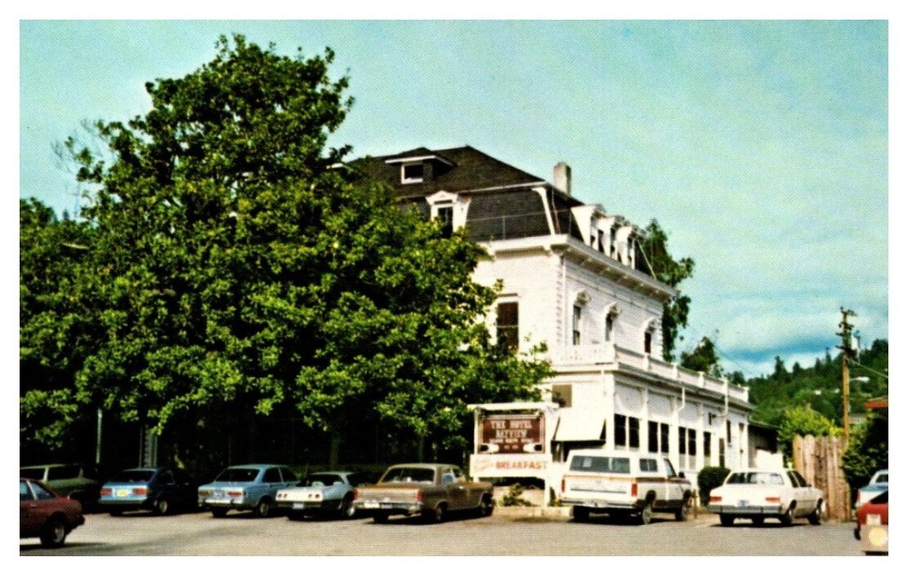 1970s Historic Bay View Hotel Aptos California Vintage Postcard