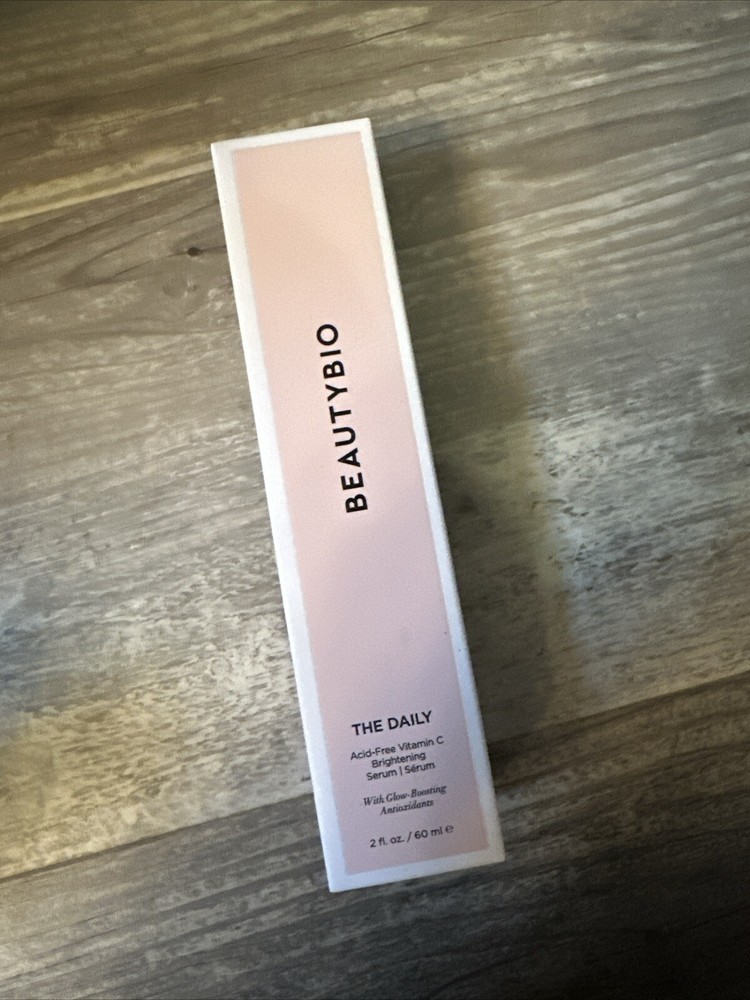 Beauty Bio The Daily Acid Free Vitamin C Brightening Serum 2 fl. oz.  NEW IN BOX-image