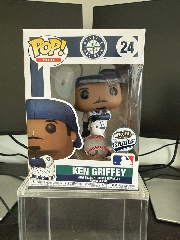 KEN GRIFFEY JR #24 -  FUNKO POP! MLB [SAFECO FIELD EXCLUSIVE] WITH A HARD STACK
