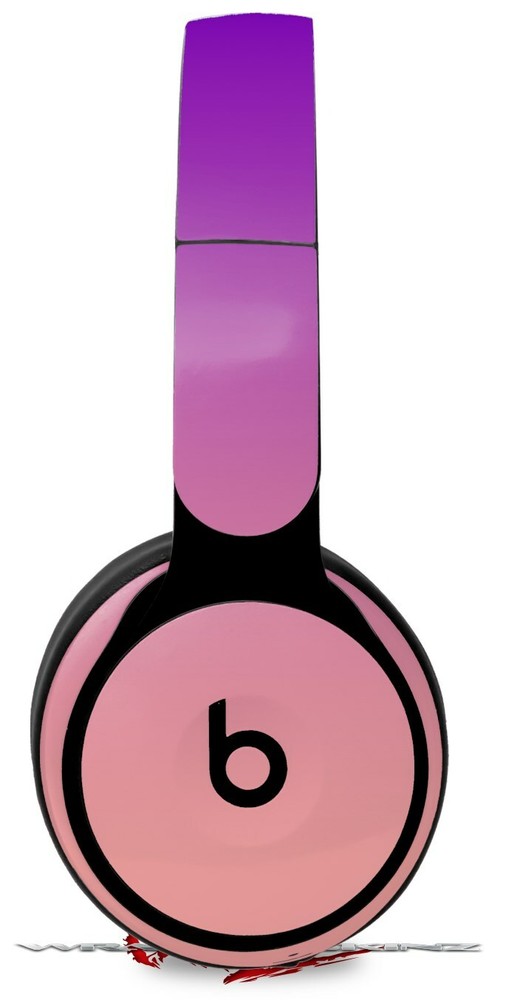 Skin for Beats Solo Pro Smooth Fades Pink Purple BEATS NOT INCLUDED