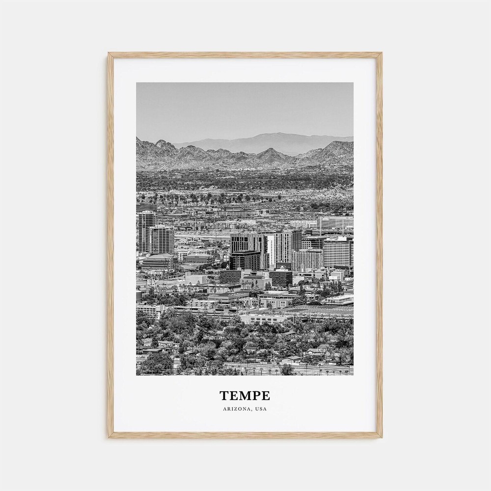 Tempe Wall Art Tempe Wall Decor Tempe Poster Tempe Home Decor Tempe Travel Gift