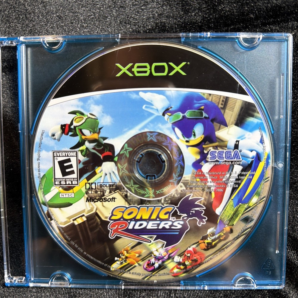 Sonic Riders (Microsoft Xbox, 2006) Disc Only