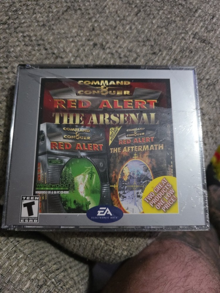 Command & Conquer: Red Alert -- The Arsenal Jewel Case (PC, 2001)