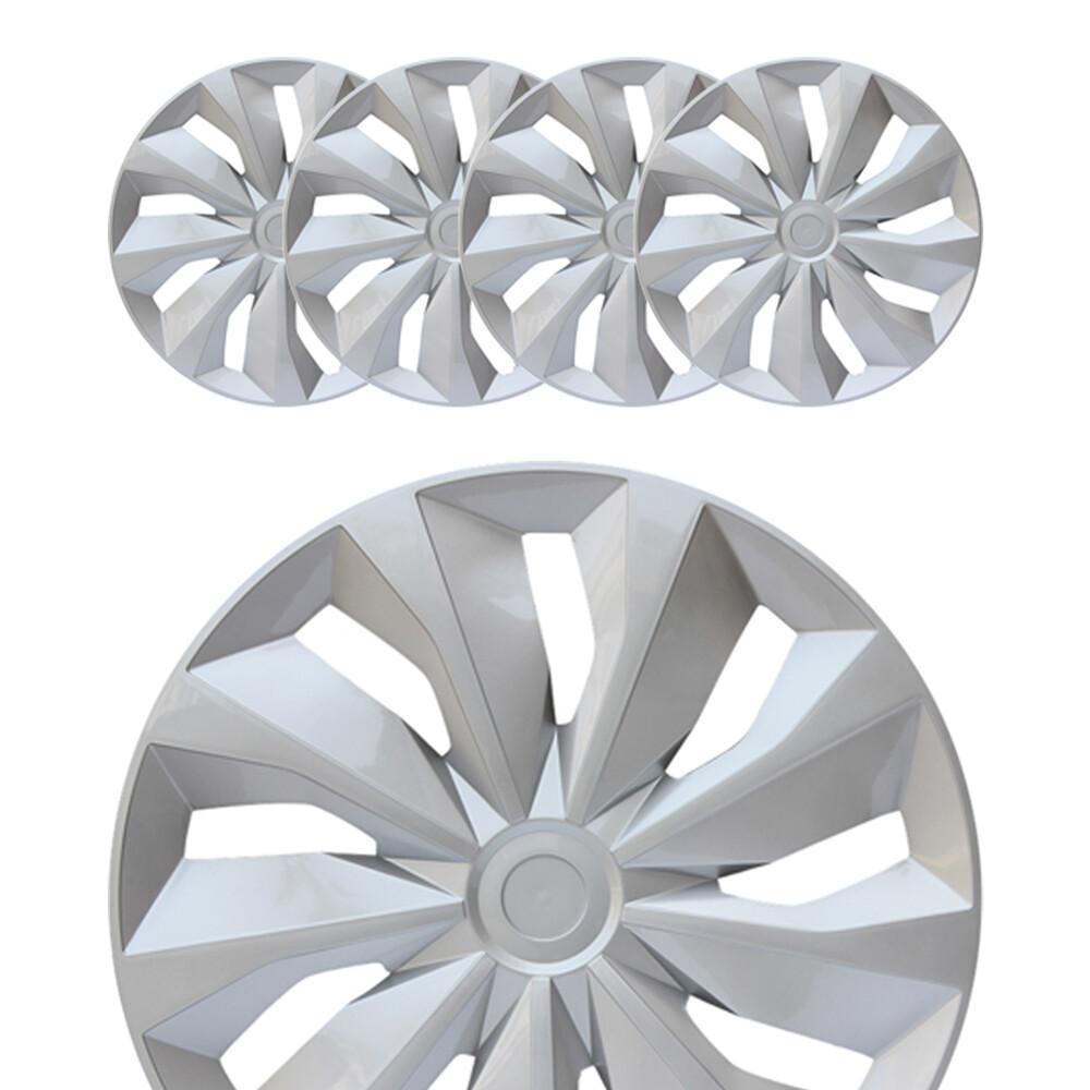 Heavy Duty ABS 13 Inch Universal Wheel Covers R13 Easy Snap-On Installation