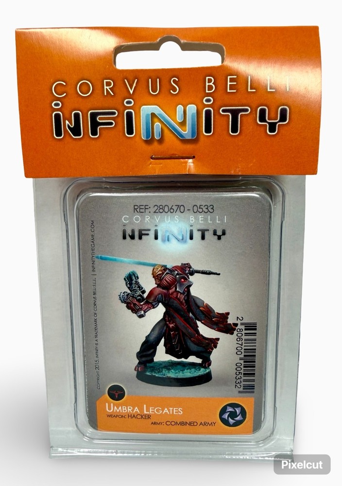 Corvus Belli Infinity 28mm Umbra Legates Weapon Hacker Combined Army 2015 NEW