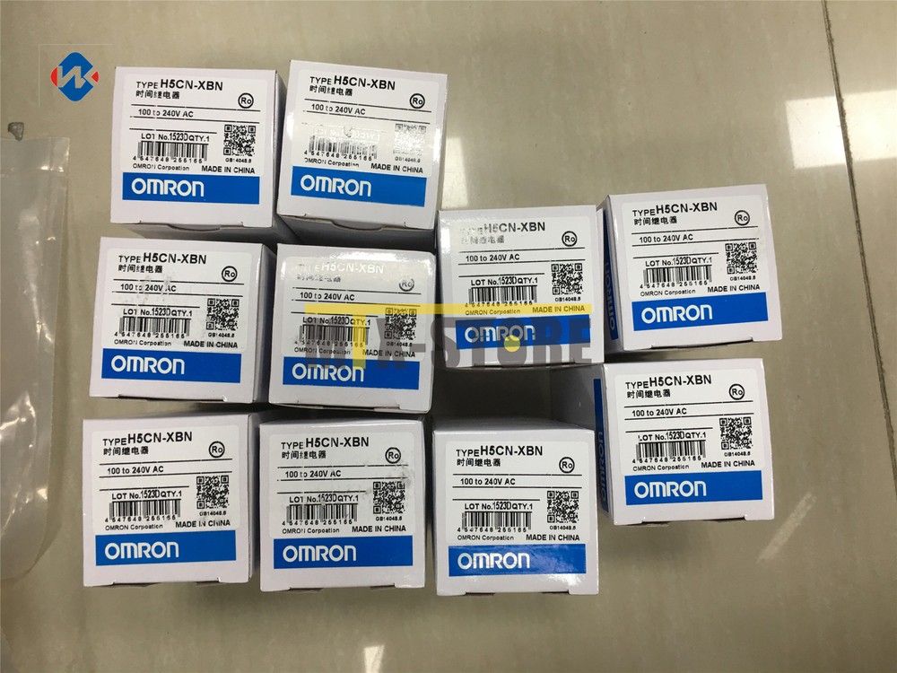 1PC New IN BOX Omron Brand New Timer H5CN-XBN 100-240VAC