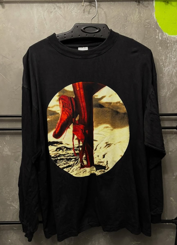 Vintage 90s Kate Bush Long Sleeve Shirt Rare Graphic Art Print Music Tee XL