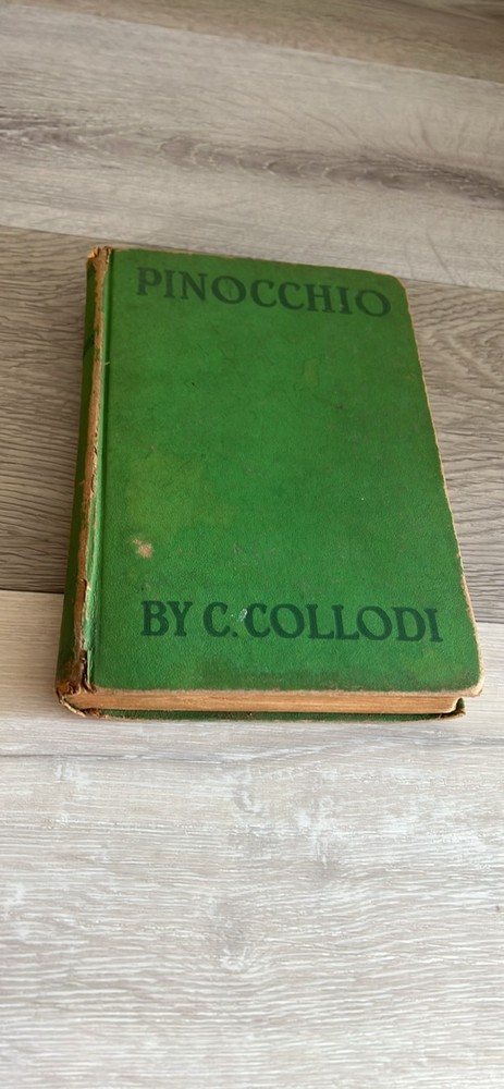 Vintage Pinocchio by C. Collodi Hardcover – Grosset & Dunlap Wartime Edition