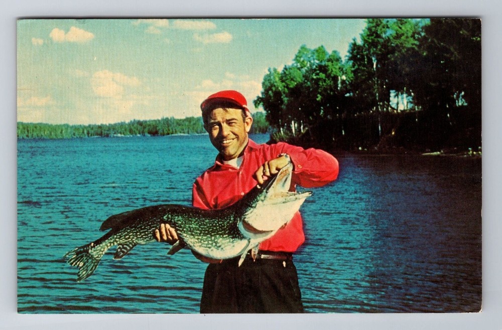 Saskatchewan Canada, Sportsman's Lodge, Advertising Vintage c1966 Postcard