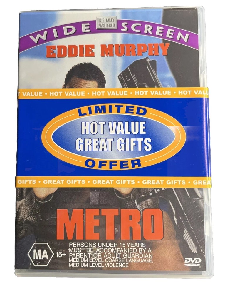 Eddie Murphy Al Pacino Metro Heat DVD Bundle Action Comedy R4 Brand New