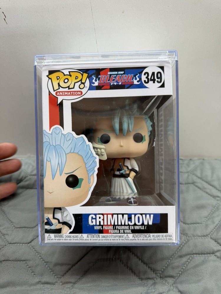 Funko Pop! Bleach Grimmjow #349 Vaulted Animation Vinyl Figure w/ Protector
